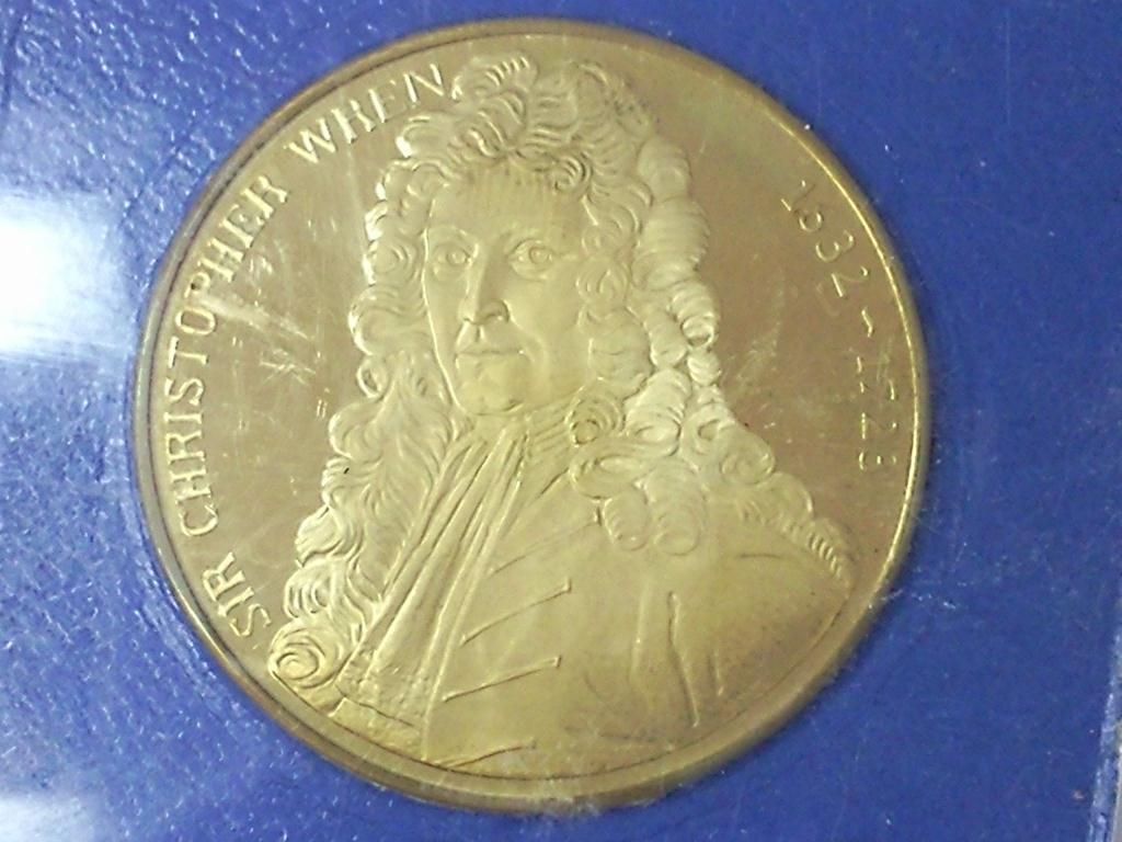 St. Paul's Cathedral Solid Bronze Token