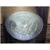 Image 2 : 1883 Morgan Silver Dollar In Lucite Paperweight