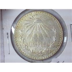 1944-M Mexico Peso (UNC) Silver