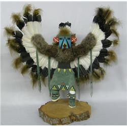 Navajo Eagle Kachina Signed H.H. Arciellito