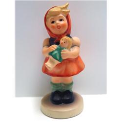 Hummel Girl With Doll Figurine