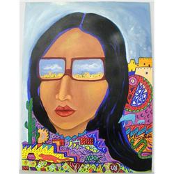 Original Painting By Kills Thunder