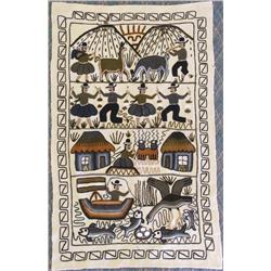 1930s Mexican Pictoral Weaving