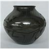 Image 1 : Mata Ortiz Black Lizard Pot by Mario Olivas