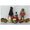 Image 1 : 9 Mexican Tarahumara Dolls and Carved Animals