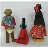 Image 3 : 9 Mexican Tarahumara Dolls and Carved Animals