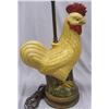 Image 2 : Pair 1930s Chicken Chalkware Lamps by Brach-Allen