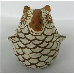 Zuni Vintage Pottery Owl By NB
