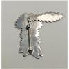 Image 3 : Navajo Silver Coyote Pin by Kristi Davis