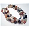 Image 2 : Hi Fashion 3 Strand Faceted Quartz Choker