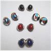 Image 2 : 5 Pairs Silver Southwestern Clip-on Earrings