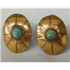 Image 1 : Southwestern Copper Screwback Earrings
