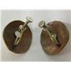 Image 2 : Southwestern Copper Screwback Earrings