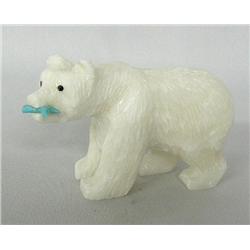 Navajo Bear Fetish By Jefferson Howe