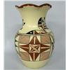 Image 2 : Jemez Polychrome Jar Fluted Rim by Chinana