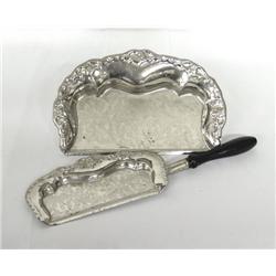 Antique Silverplate Crumber