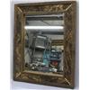 Image 1 : Wood and Brindle Cowhide Framed Mirror