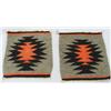Image 1 : 2 Vintage Small Navajo Weavings