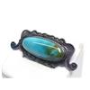 Image 1 : Vintage Navajo Silver Turquoise Pin