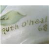 Image 3 : 1968 Handpainted Fine Porcelain Pitcher by O'Neal