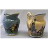 Image 1 : 2 Ceramic Hand Painted Small Mexican Pitchers