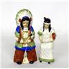 Image 1 : Pr Occupied Japan Indian And Woman Figurines