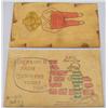 Image 2 : 2 1906 Comical Leather Post Cards