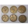 Image 1 : 6 English Pennies