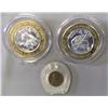 Image 1 : 2 Gaming Tokens Plus 1 Good Luck Token