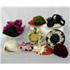 Image 1 : Collection Of 9 Vintage Doll Hats