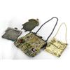 Image 1 : 4 Antique Ladies' Coin Purses, 3 Mesh, 1 Beaded