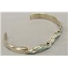 Image 1 : Zuni Silver Opal Bracelet By S Wallace