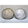 Image 1 : 2 Morgan Silver Dollars