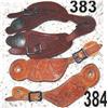 Image 1 : Bill Heisman tooled spur straps