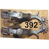 Image 1 : Chuck Irvin custom made silver spurs