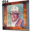 Image 1 : framed John Wayne print