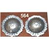 Image 1 : silver conchos Visalia pattern 13/4"