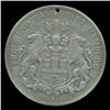 Image 2 : 1902 Germany Hamburg 5 Mark Rare Hi Grade Holed (COI-5248)