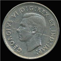 1939 Canada 5c Hi Grade AU Scarce (COI-6738)