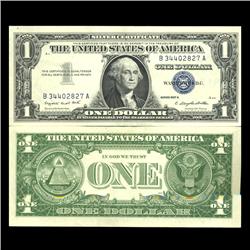 1957A $1 Silver Certificate Crisp UnCirc RARE (CUR-06023)