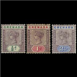 1895 Grenada Postage Stamp Mint Set PREMIUM (STM-0576)