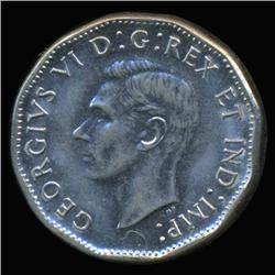 1944 Canada 5c Choice MS63 (COI-6720)