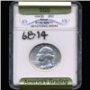 Image 3 : 1943S GW 25c Silver Coin Graded GEM (COI-6814)