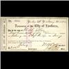 Image 1 : 1882 Yonkers NY Bank Draft (COI-3267)