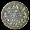 Image 2 : 1917 Canada 10c Silver Hi Grade AU (COI-6732)