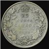 Image 2 : 1933 Canada 25 Cent Better Grade Scarce Date (COI-7120)