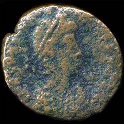 351AD Roman Constantius Galus Horseman Better Grd (COI-5918)