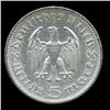 Image 2 : 1936A Nazi Germany 5 Mark Silver Coin AU+ (COI-5666)