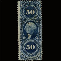 1860s US Revenue Stamp 50c Probate (STM-1456)