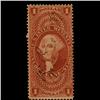 Image 1 : 1860s US Revenue Stamp $1 Lease (STM-1513)
